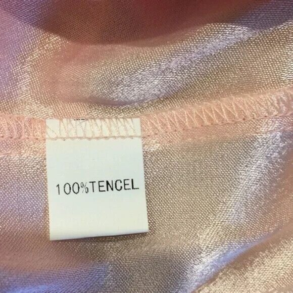 NWT Madison Square Dress Pink Sleeveless Asymmetrical Hem V-Neck Medium - Picture 5 of 6